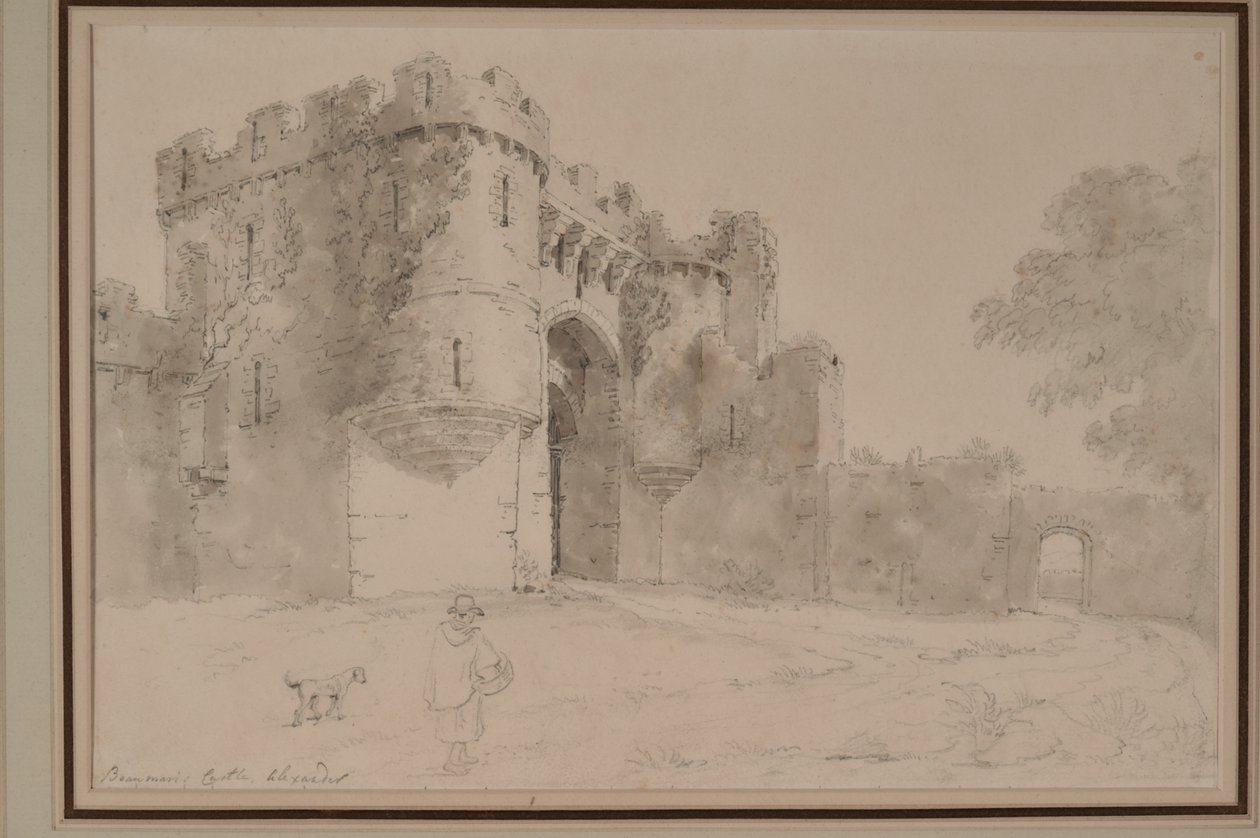 Beaumaris Castle, Anglesey av William Alexander