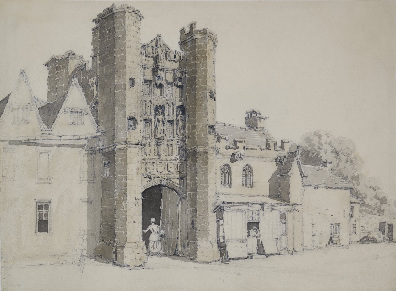 Bishops Palace, Wells Cathedral av William Alexander
