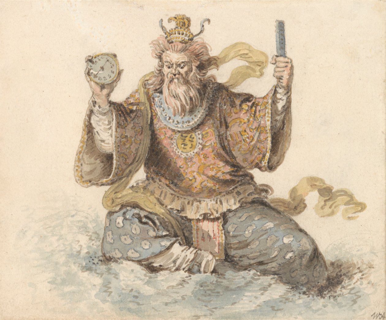 Kinesisk Neptun av William Alexander