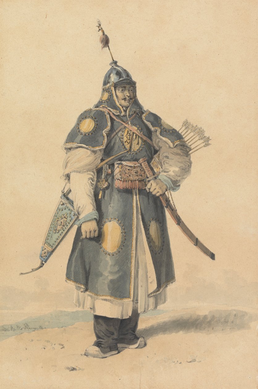 Portrett av en kinesisk soldat av William Alexander