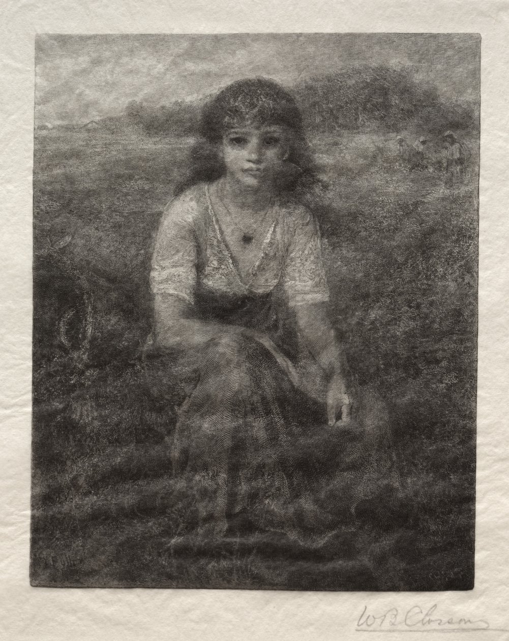 The Quadroon Girl, 1887. av William Baxter Palmer Closson