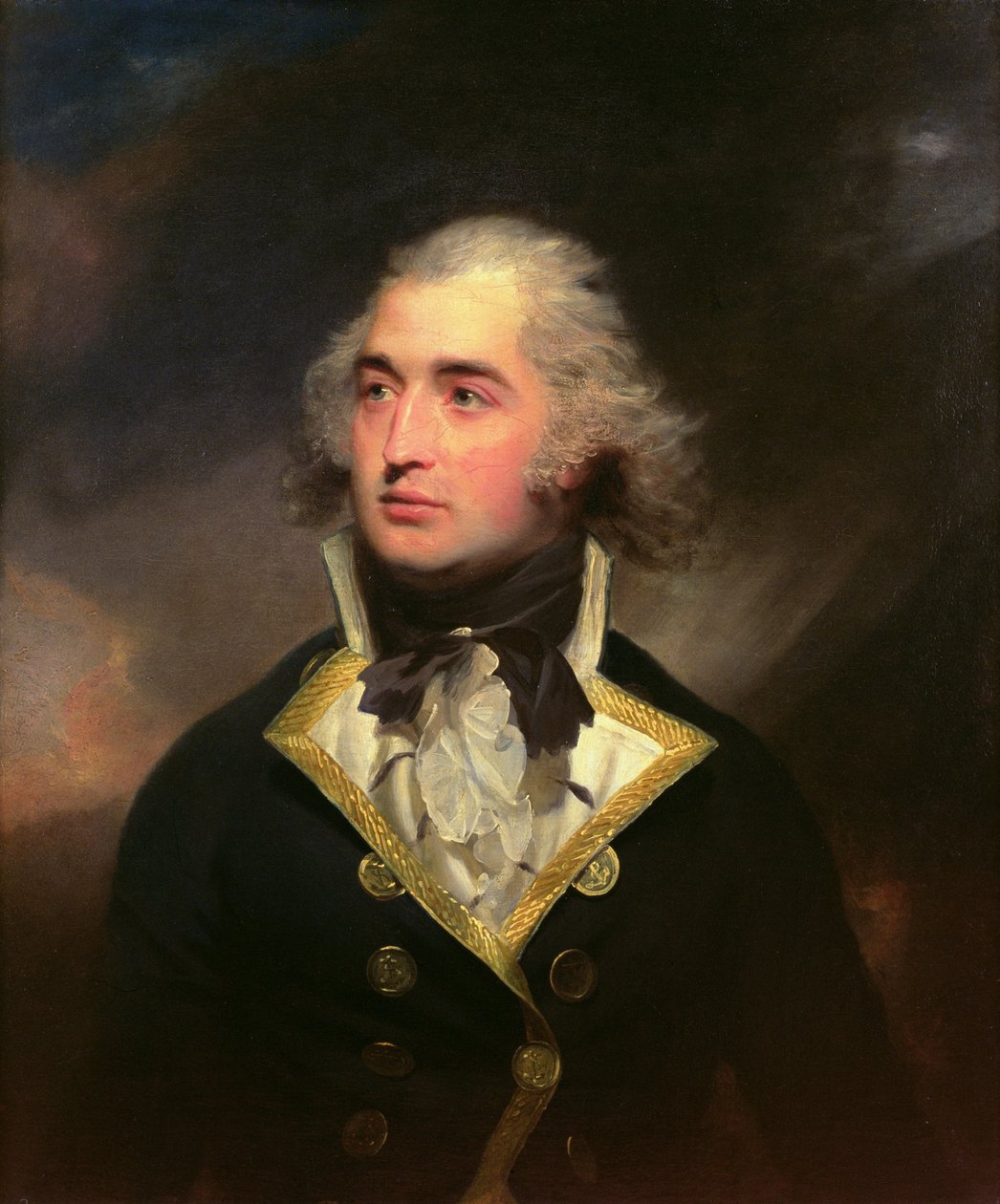 Kaptein Augustus Montgomery, R.N. av William Beechey