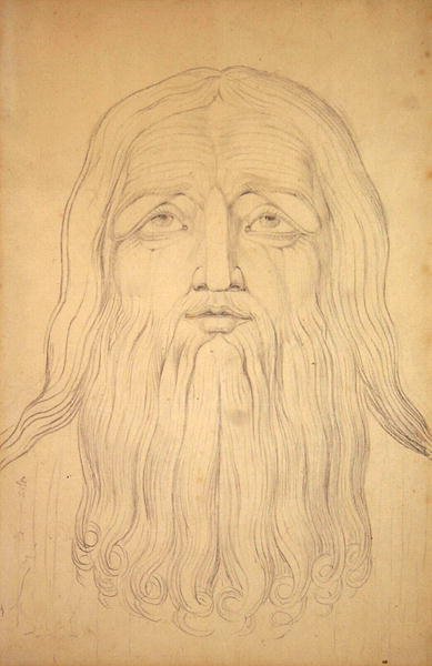 Jobbsjef (grafitt på papir) av William Blake