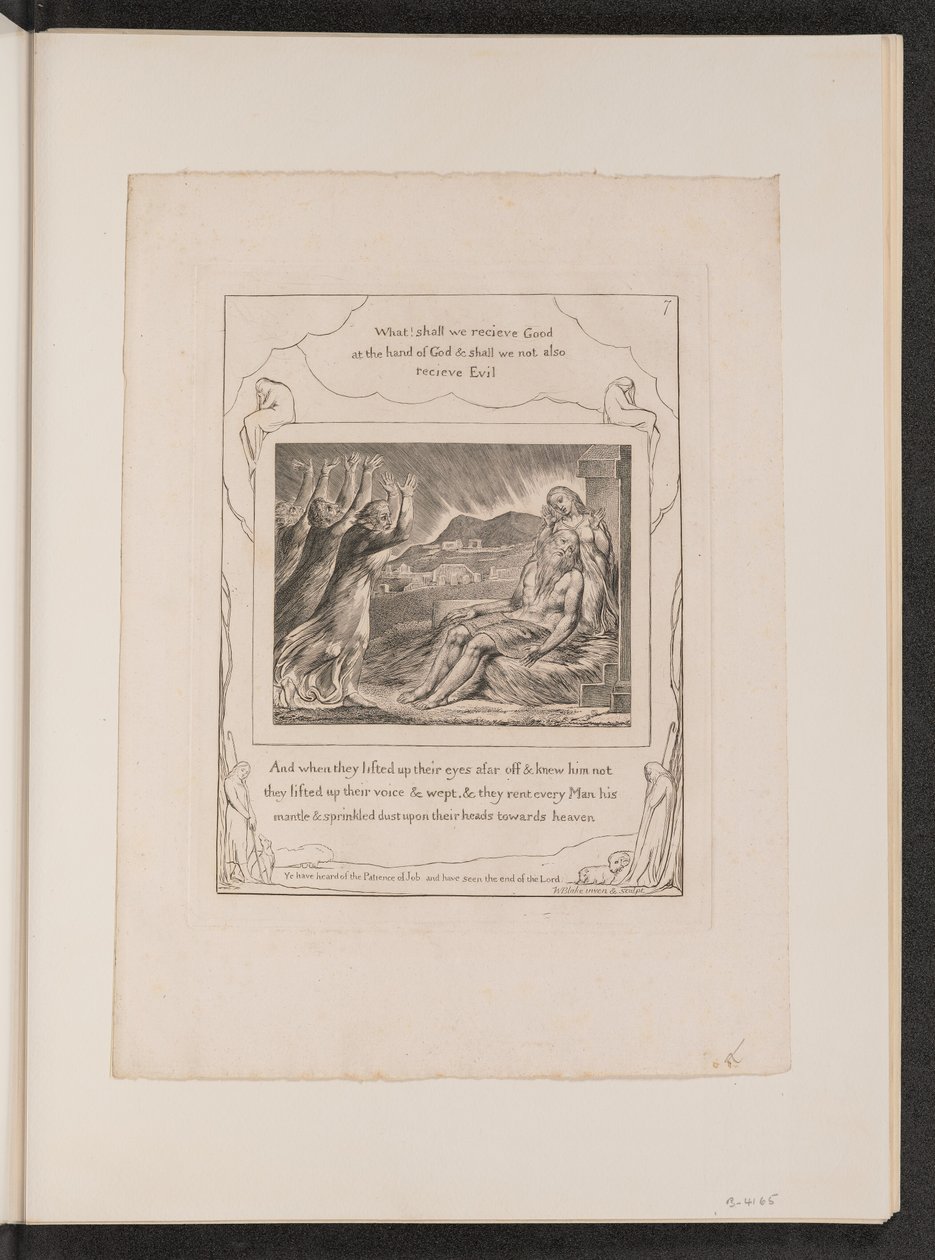 Jobs trøster av William Blake