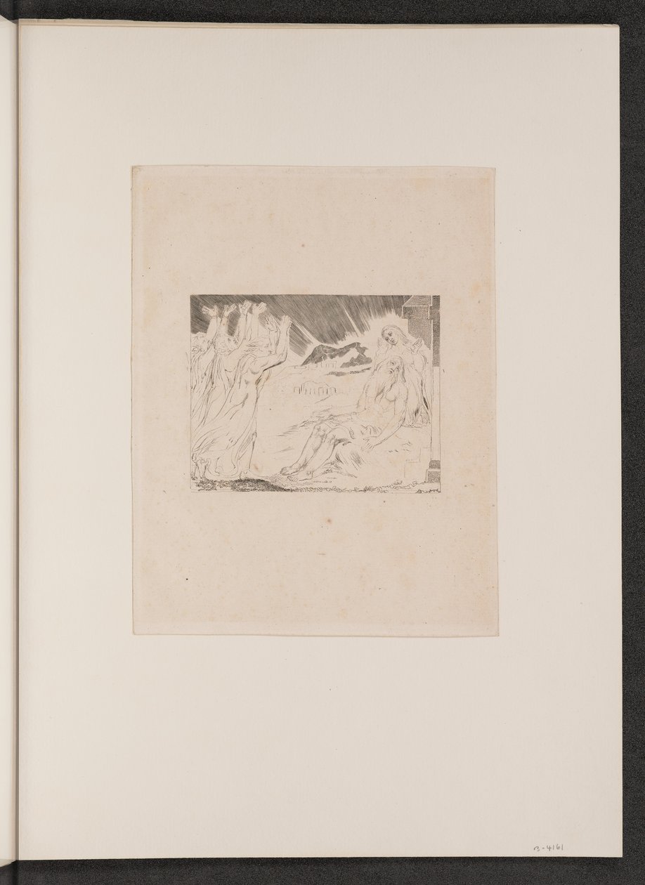 Jobs trøster, 1825. av William Blake