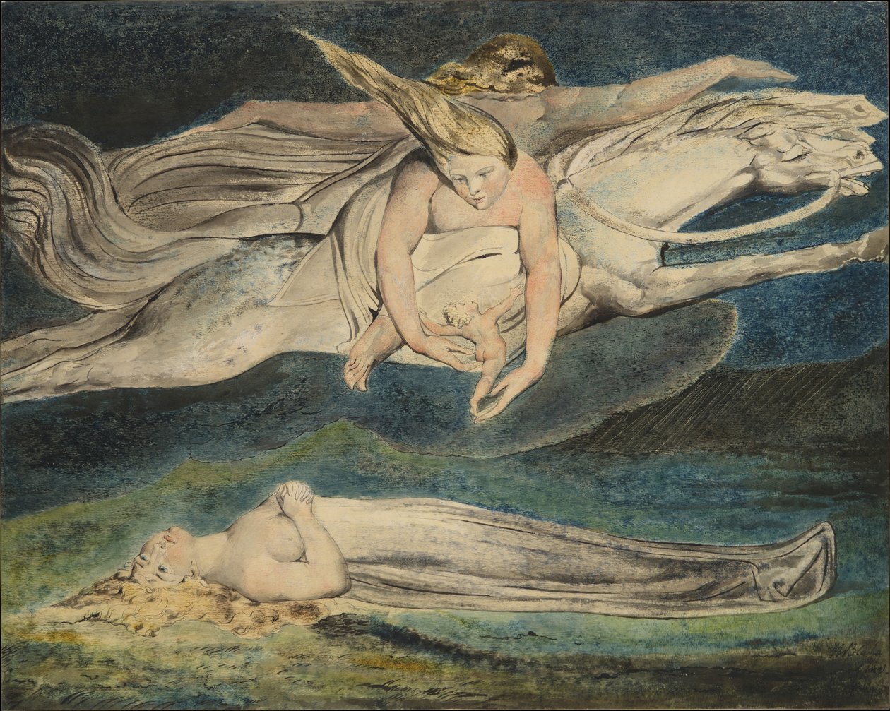 Synd, ca. 1795. av William Blake