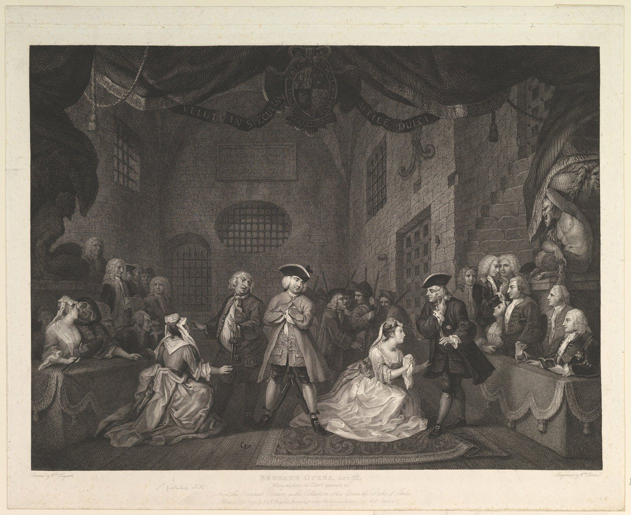The Beggars Opera, Act III, 1790. av William Blake