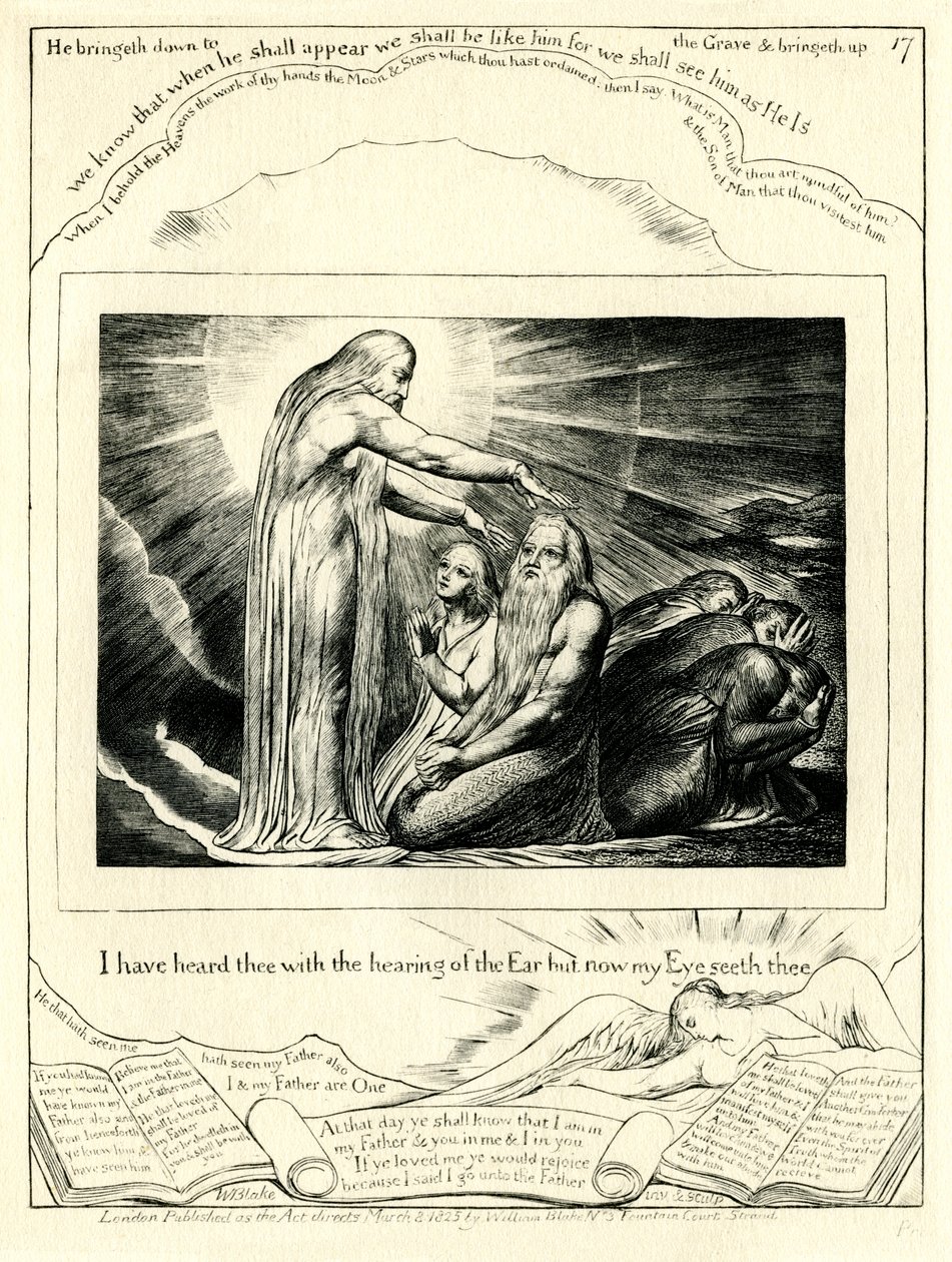 The Book of Job 42:5 av William Blake