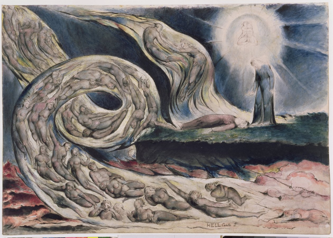 De lystiges sirkel av William Blake