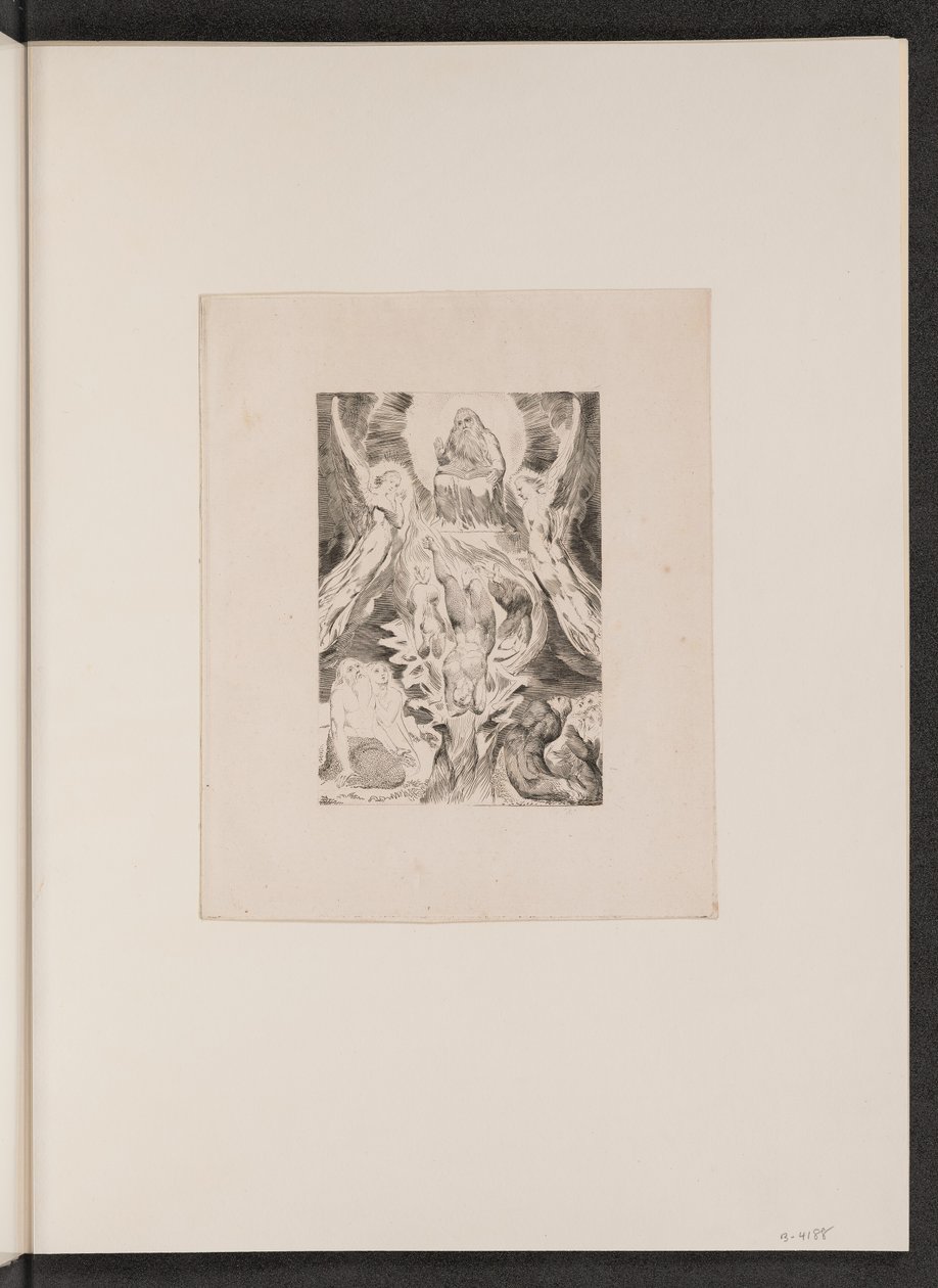 Satans fall av William Blake