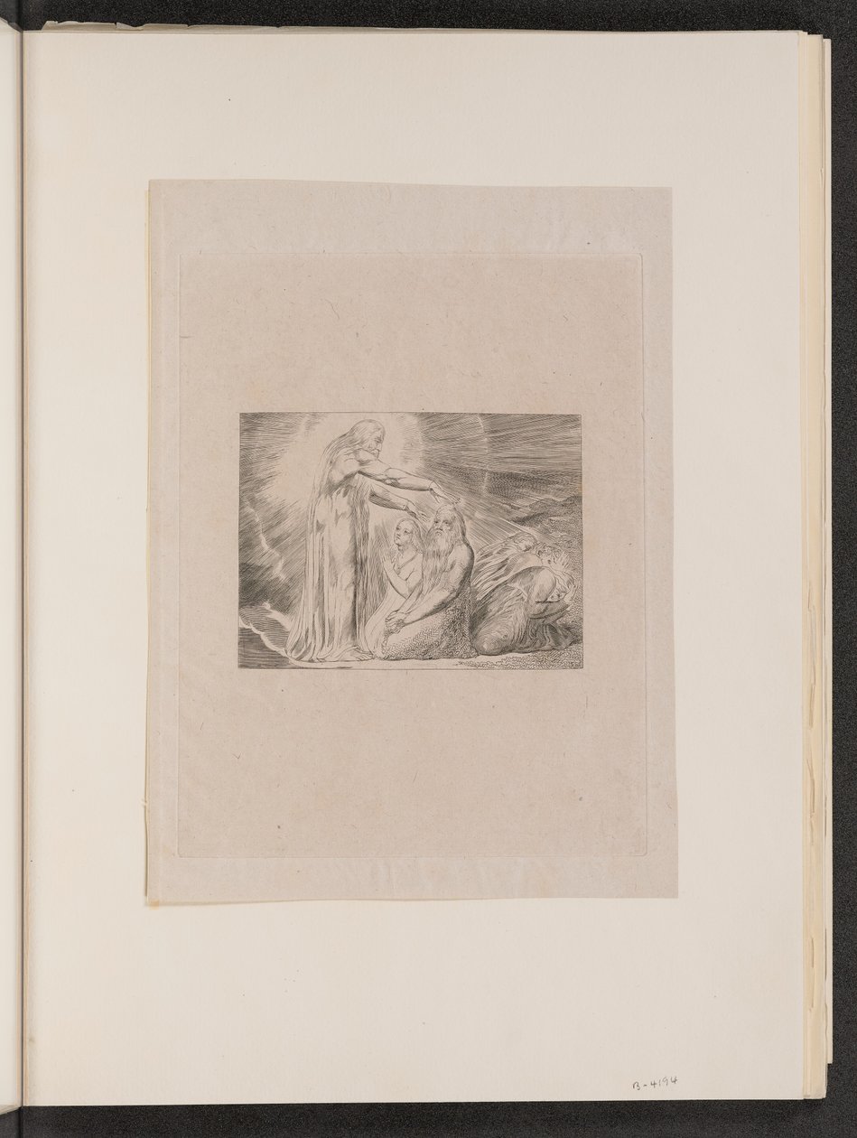The Vision of Christ, 1825. av William Blake