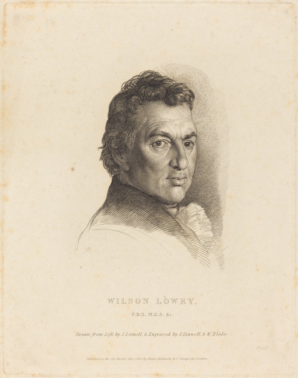 Wilson Lowry, 1825. av William Blake