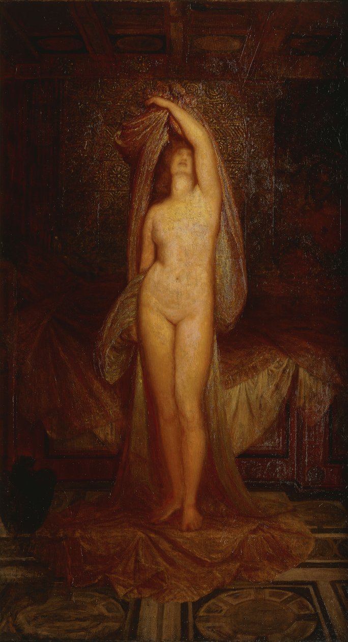 En allegorisk kvinneskikkelse, av William Blake Richmond