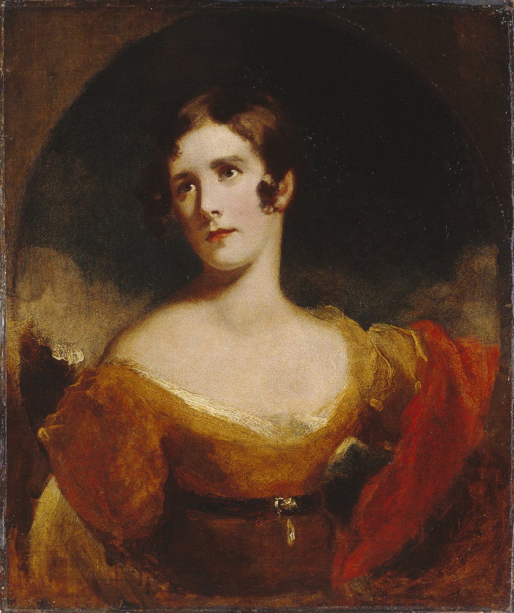 Miss Eliza Calvert (olje på lerret) av William Bradley