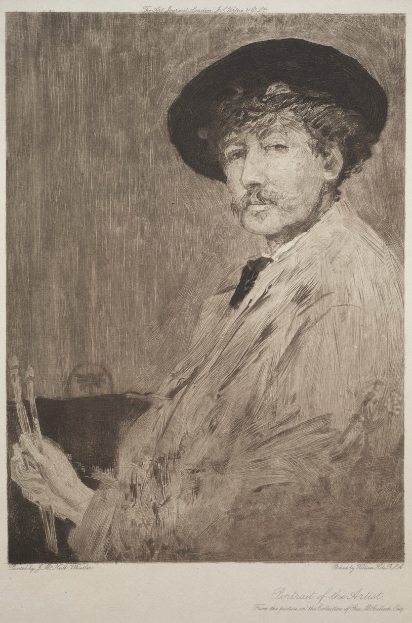James McNeill Whistler, 1897. av William Brassey Hole