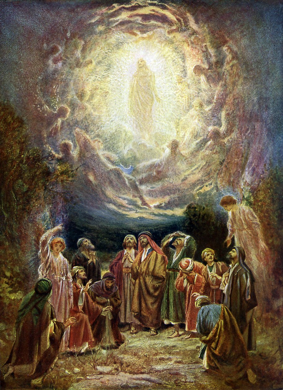 Jesus går opp til himmelen - Bibelen av William Brassey Hole