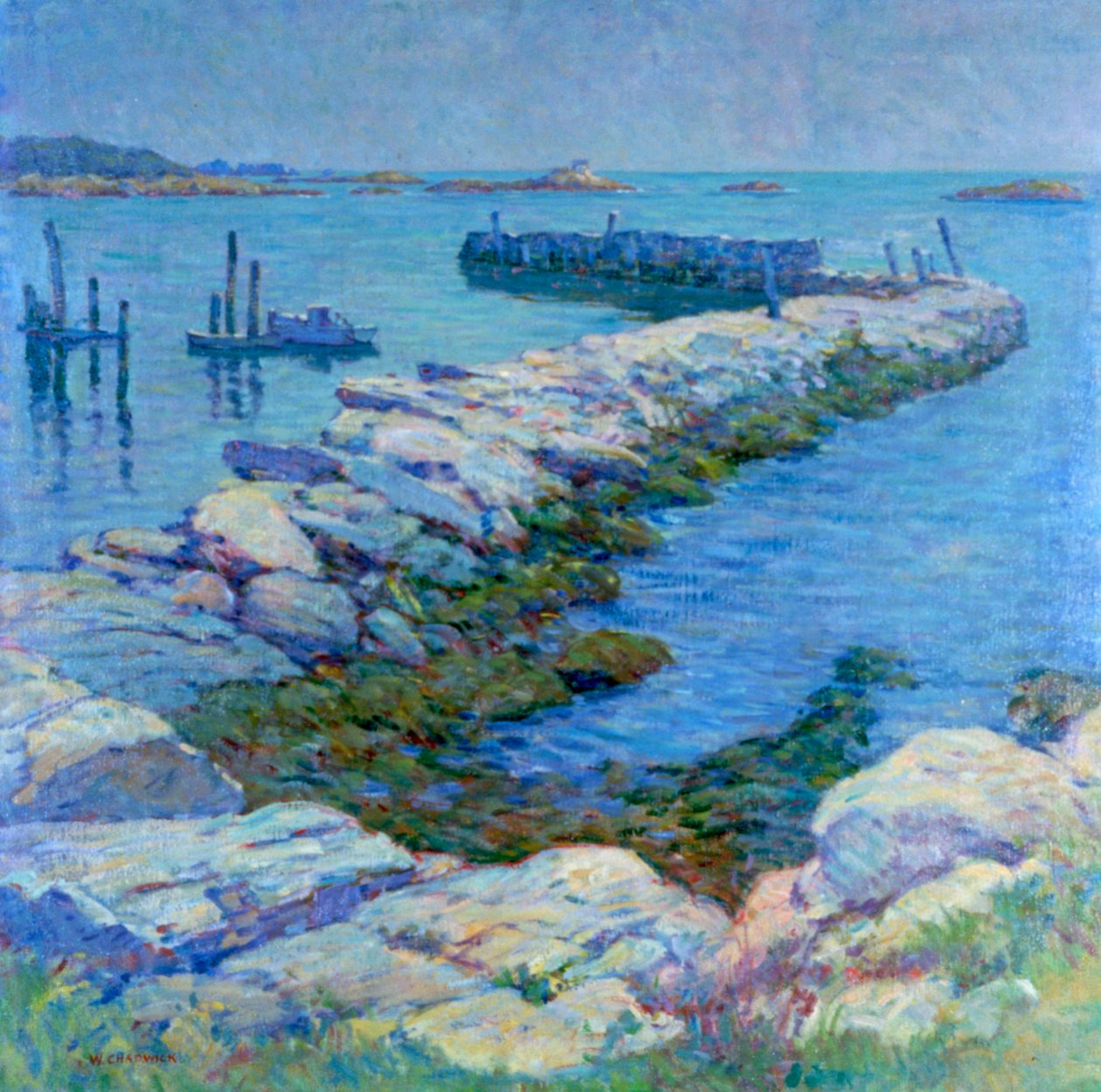 'The Jetty', 1879-1962 av William Chadwick