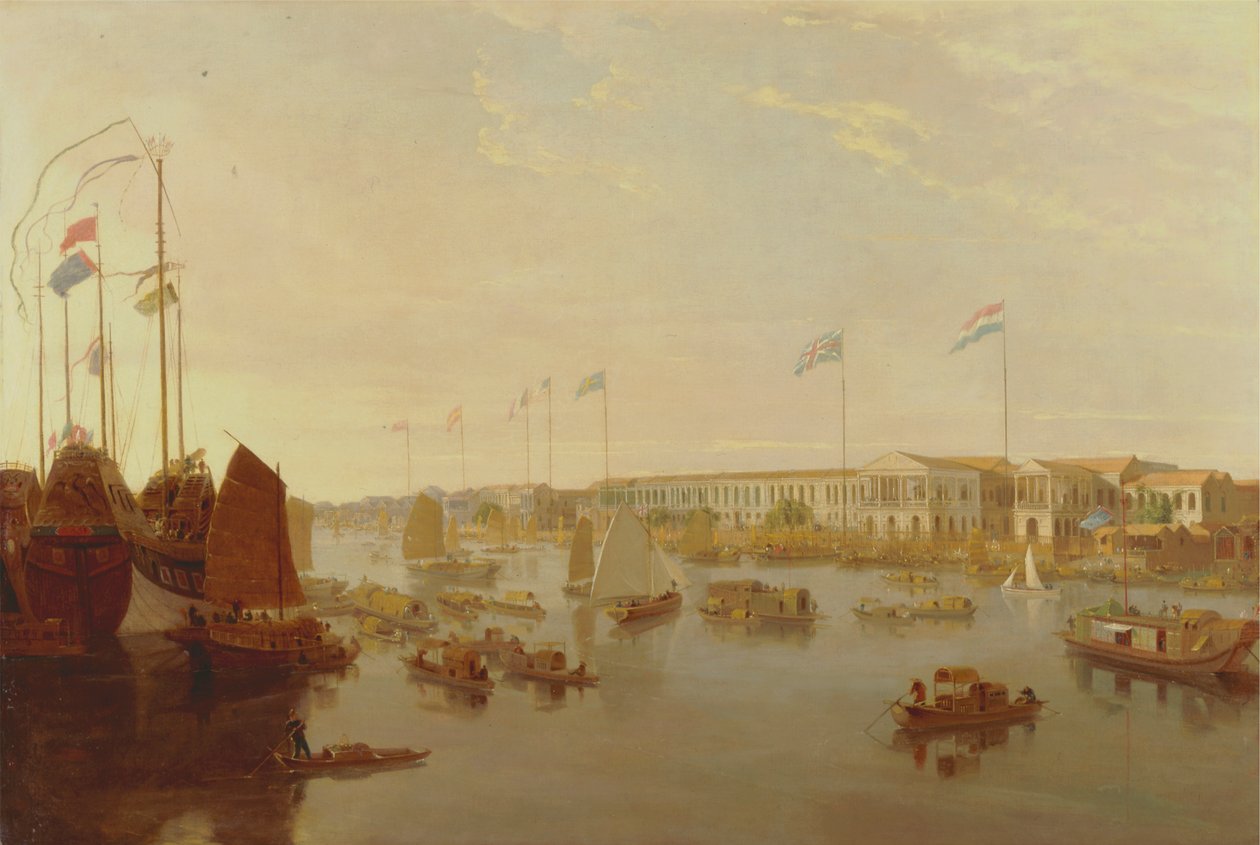 De europeiske fabrikkene, kanton av William Daniell