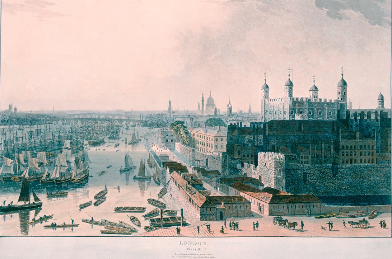 Utsikt over London, 1804 av William Daniell