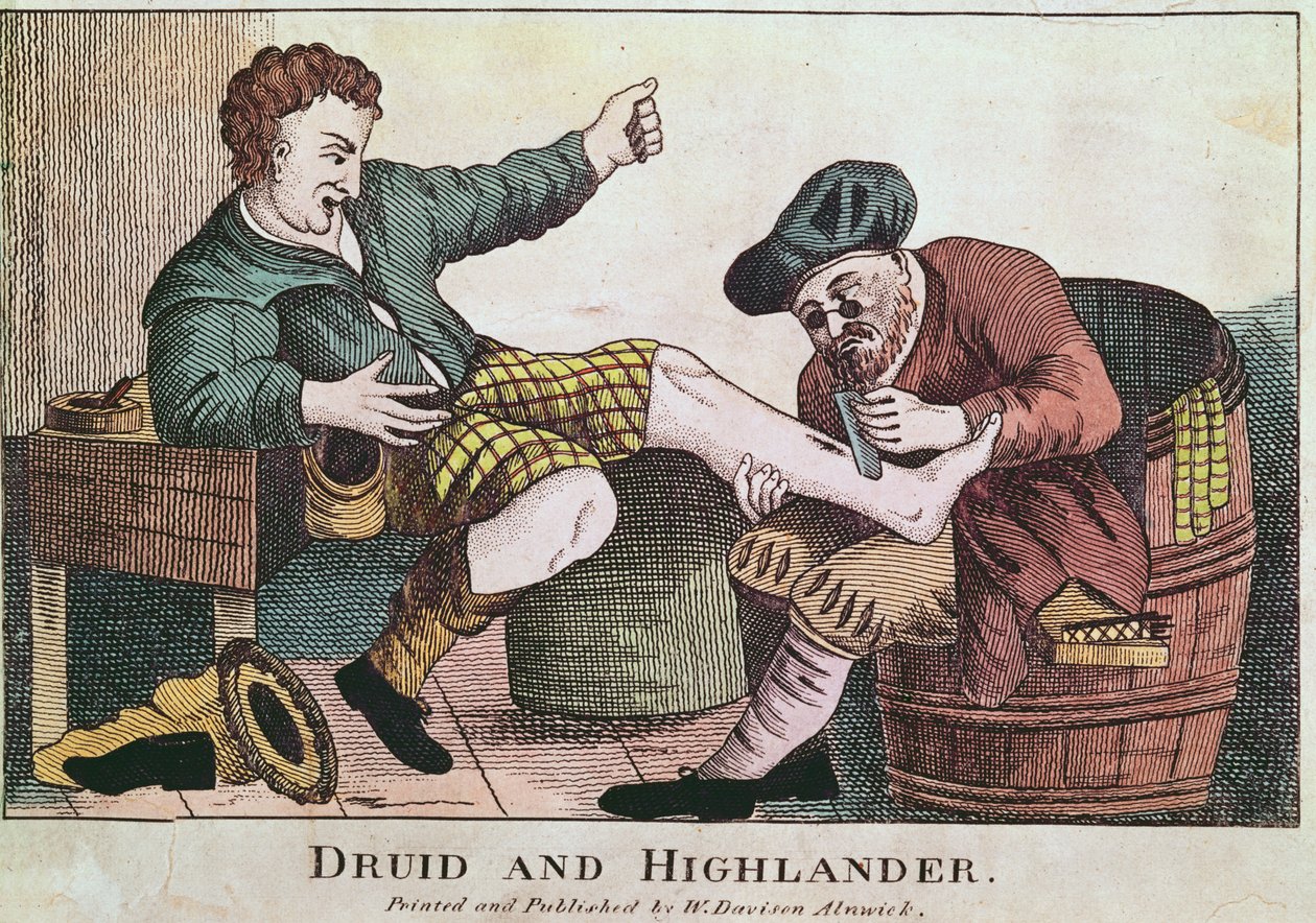 Druid and Highlander, 1815 av William Davison