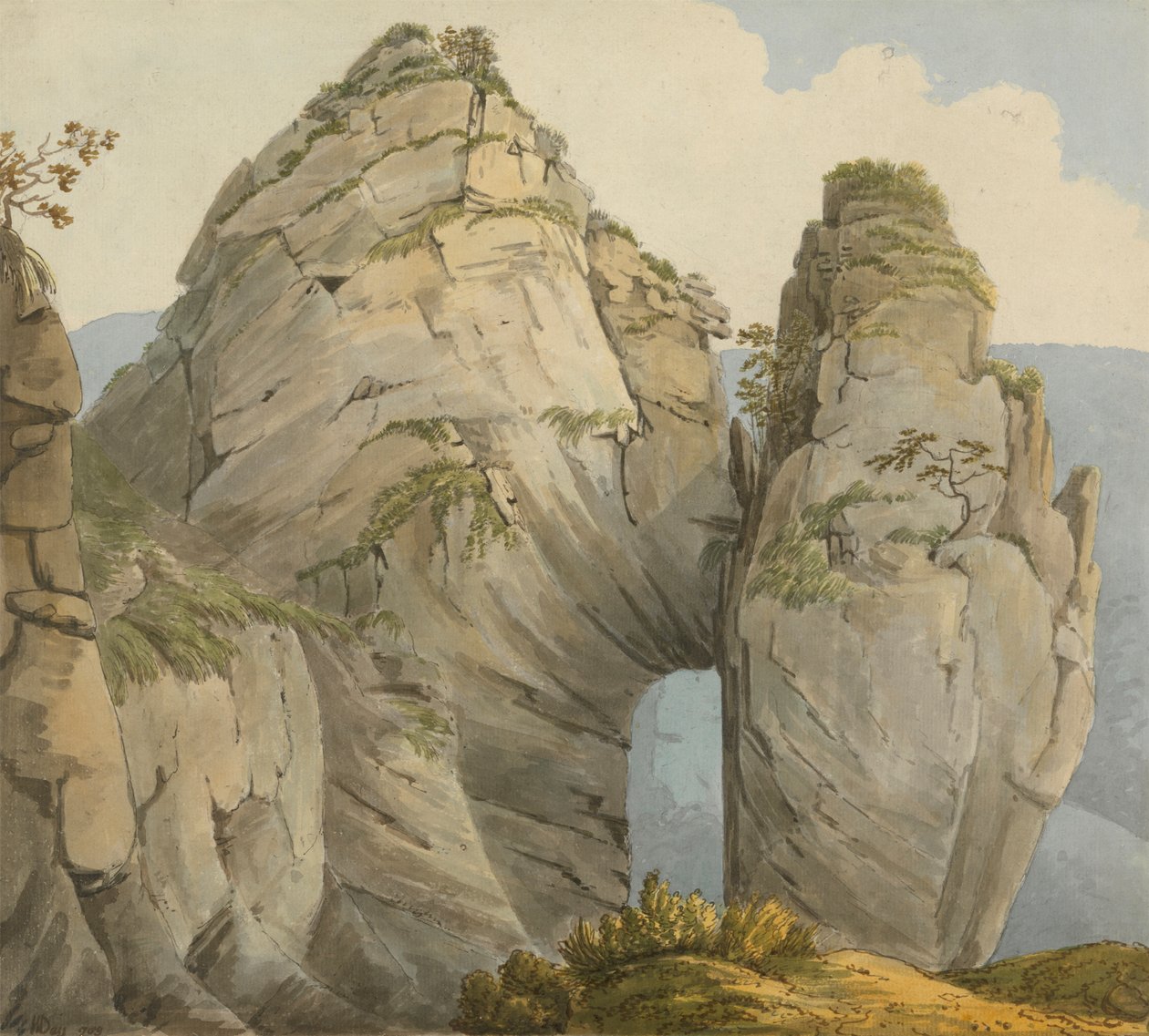 Renard's Hole, Dovedale, Derbyshire av William Day