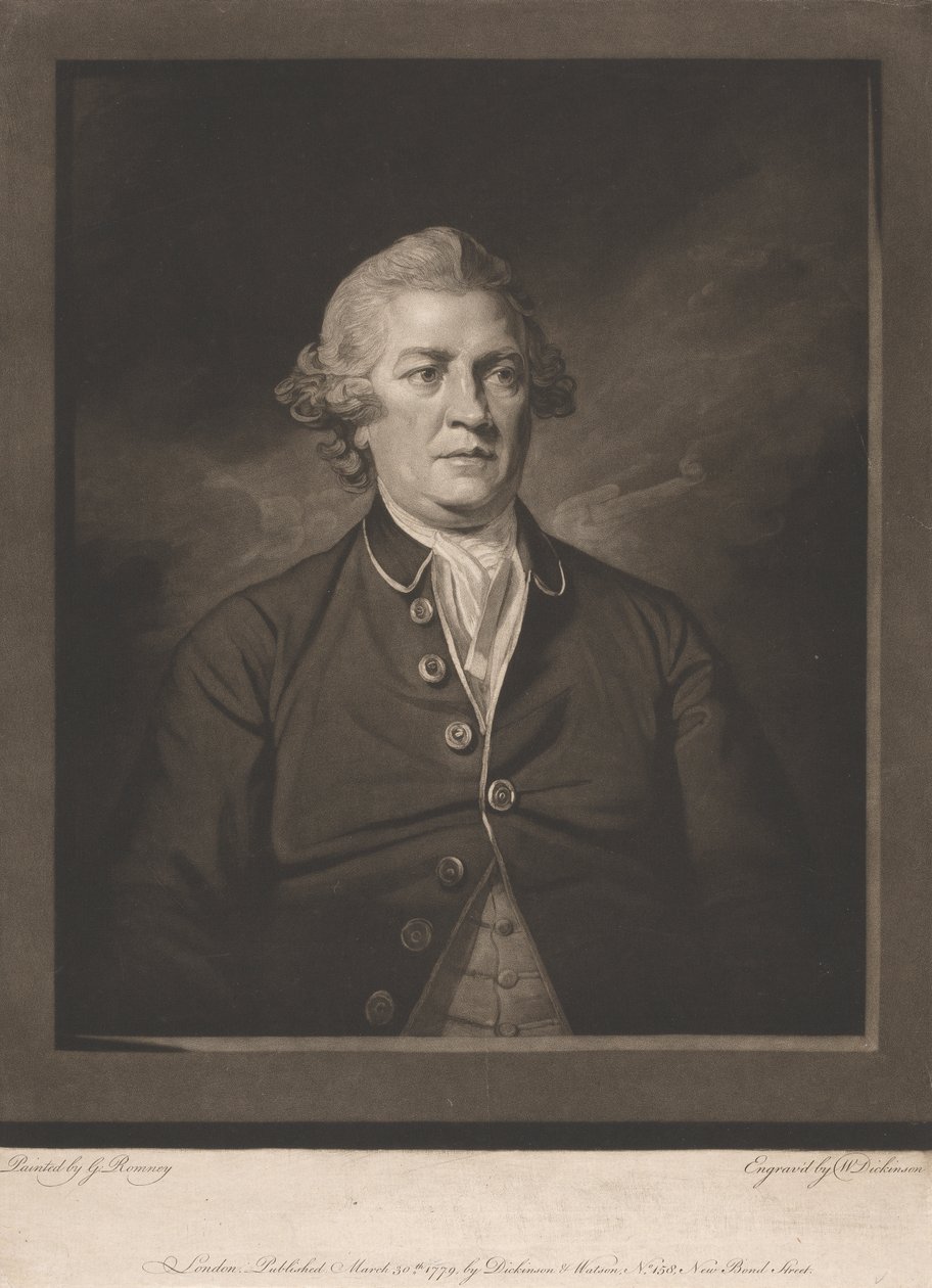 Den ærede Augustus Keppel av William Dickinson