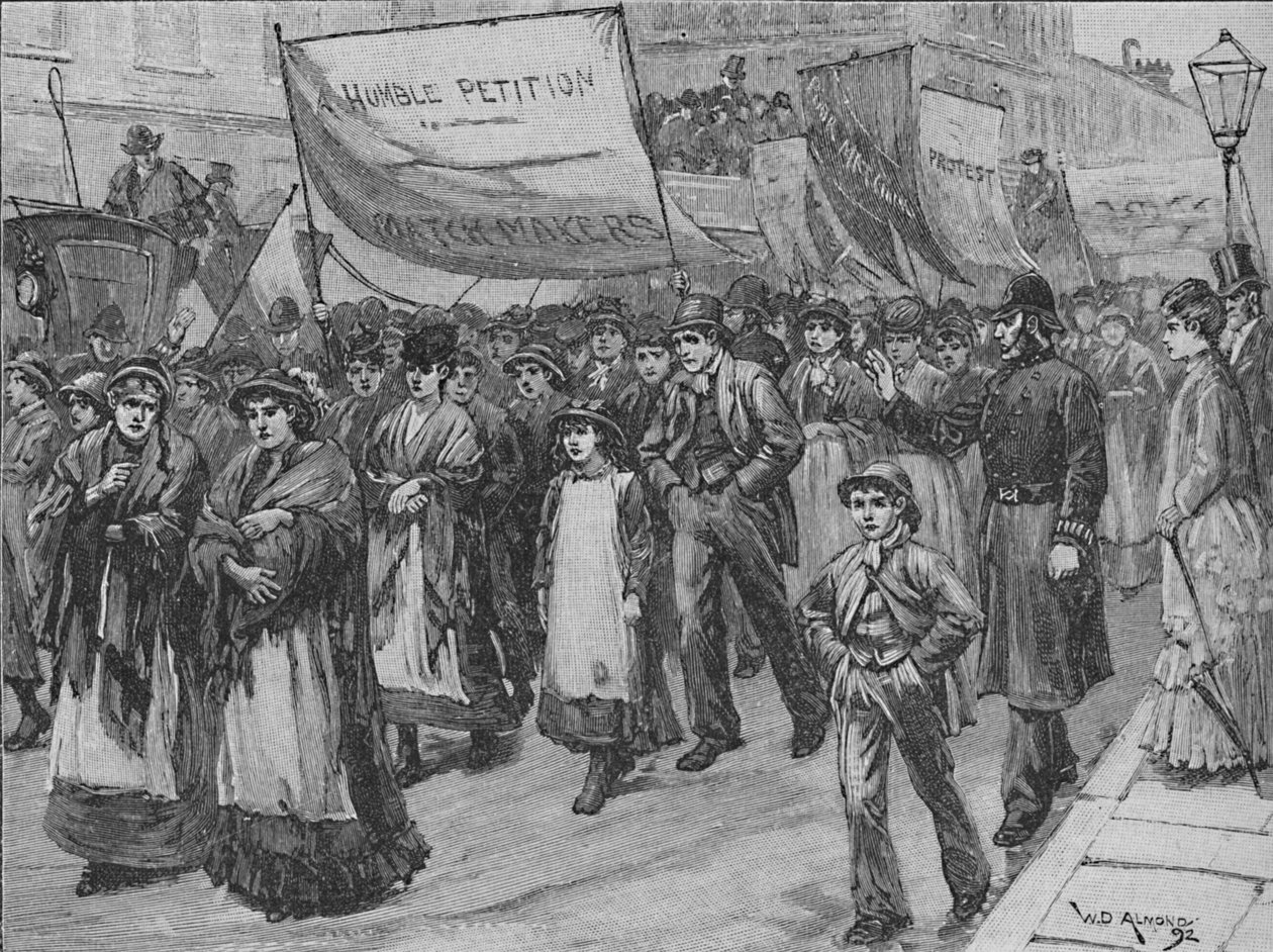 Procession of Match-makers to Westminster, 1892 av William Douglas Almond