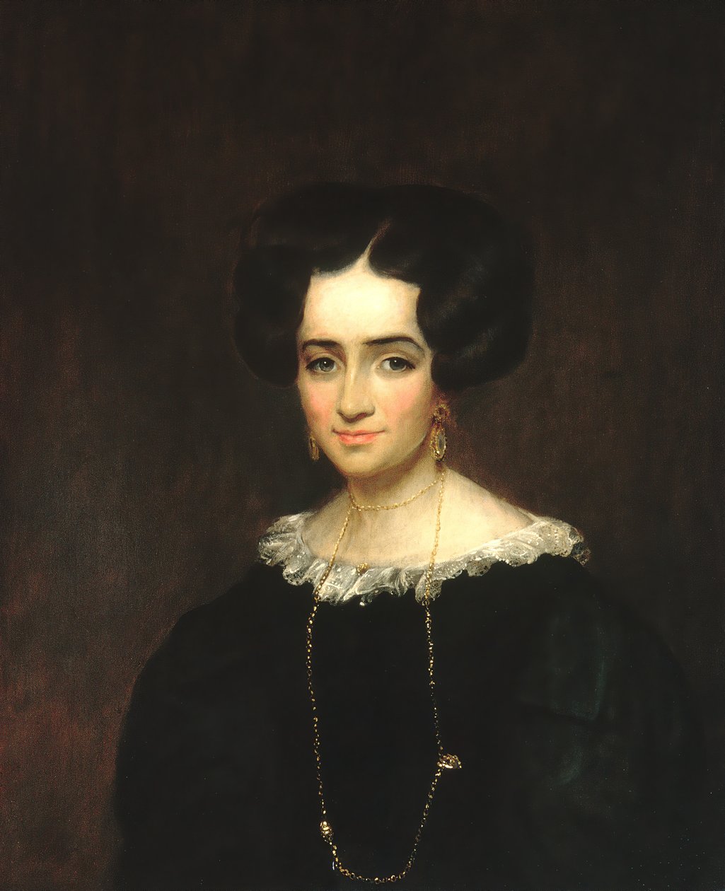 Mrs. John Adams Conant, 1829. av William Dunlap