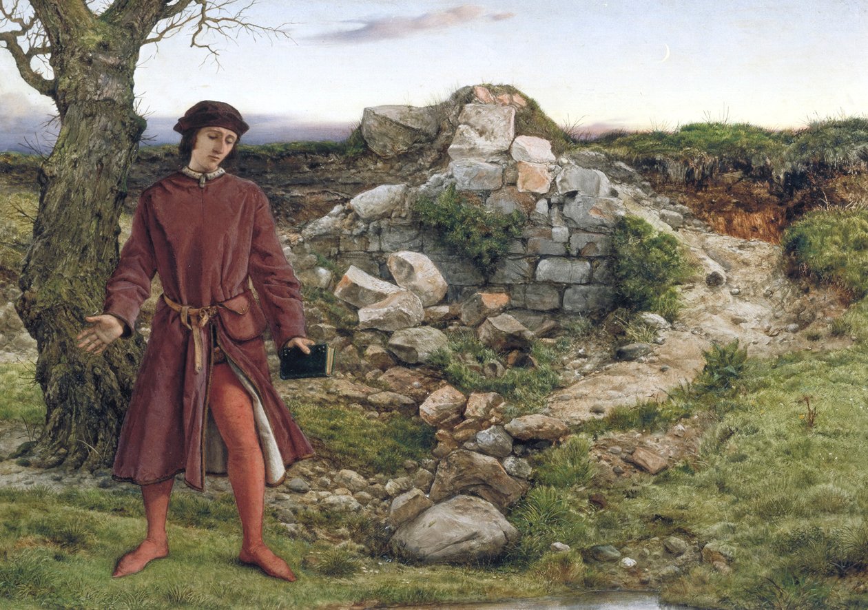 'Henry VI i Towton', 1860. av William Dyce