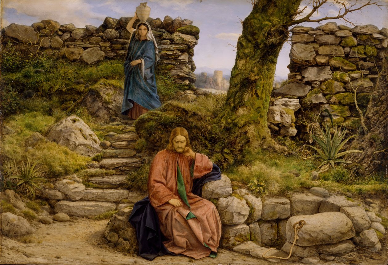 Kvinnen i Samaria, 1860. av William Dyce
