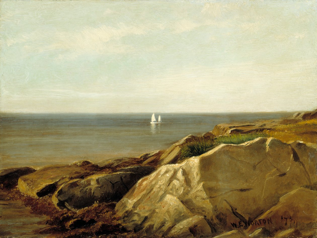 Maine Coast, 1875. av William E. Norton