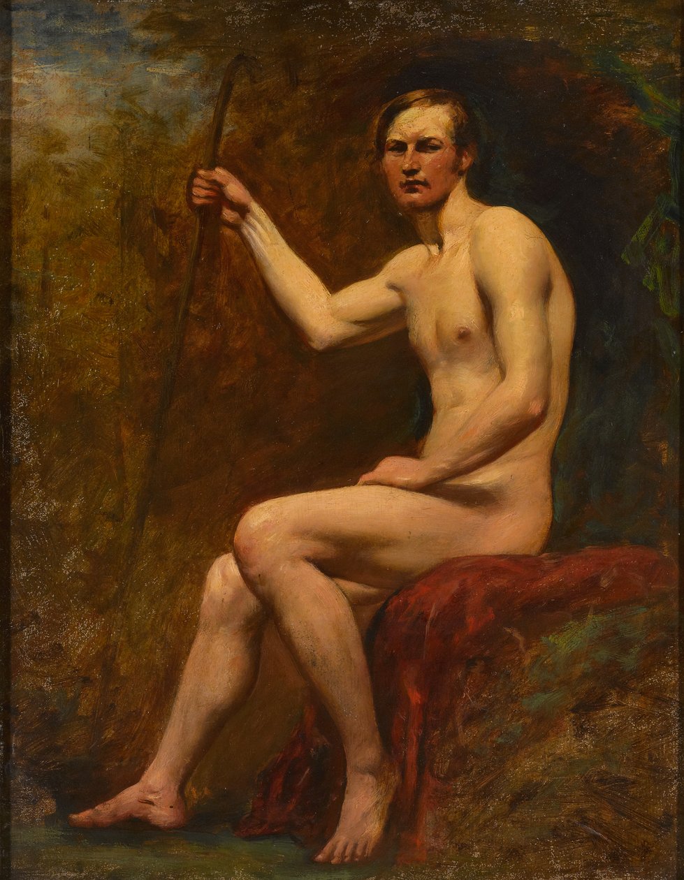 Guardsman Higgins, ca. 1830 (olje om bord) av William Etty