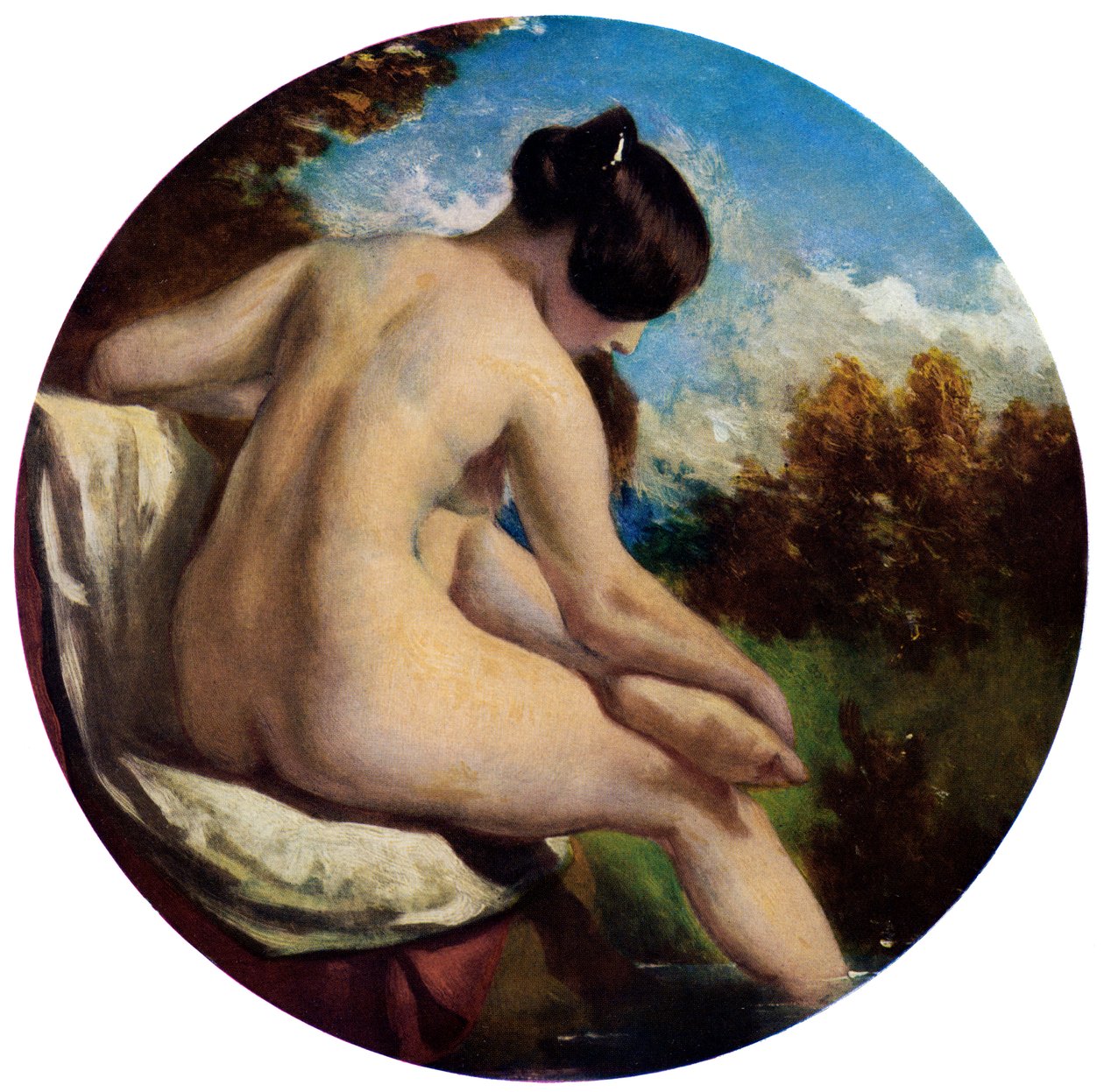 Baderen, 1800-tallet. av William Etty