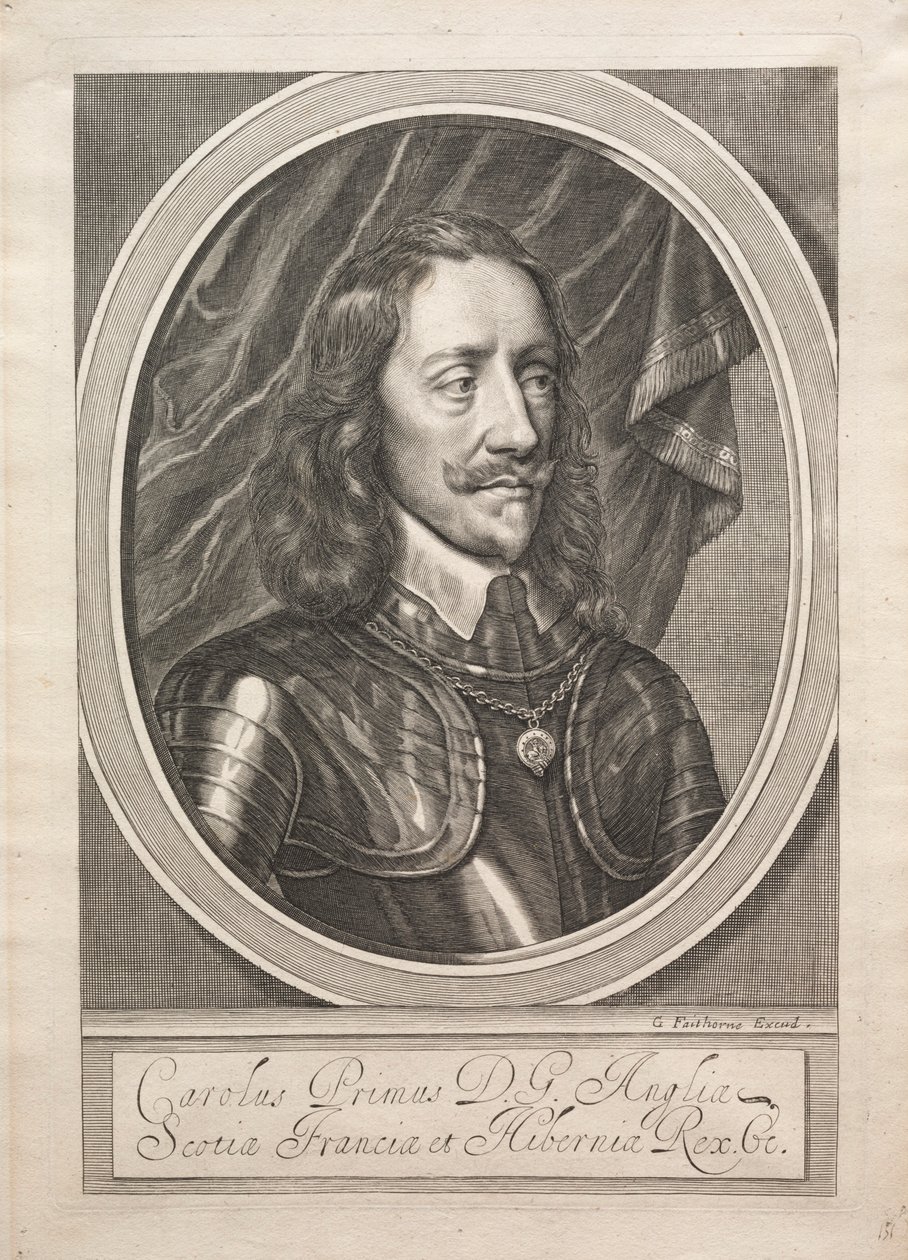 Charles I. av William Faithorne