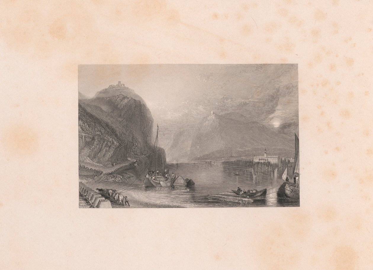 Drachenfels av William Finden