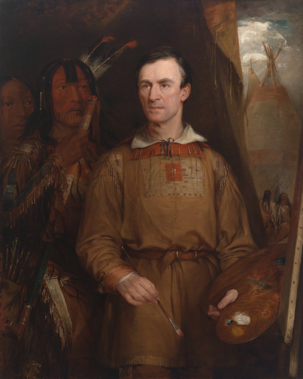 George Catlin, 1849. av William Fisk