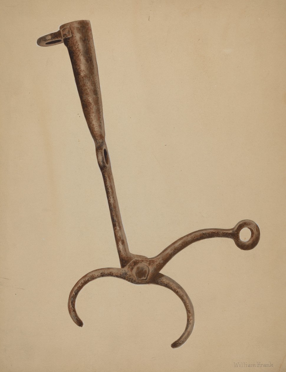 Snubber for Bull, ca. 1942. av William Frank