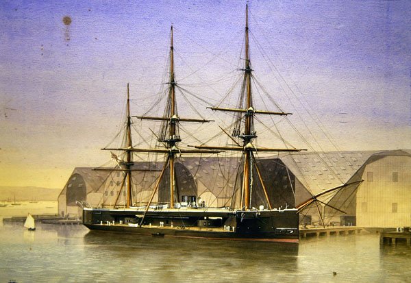H.M.S. Kaptein av William Frederick Mitchell