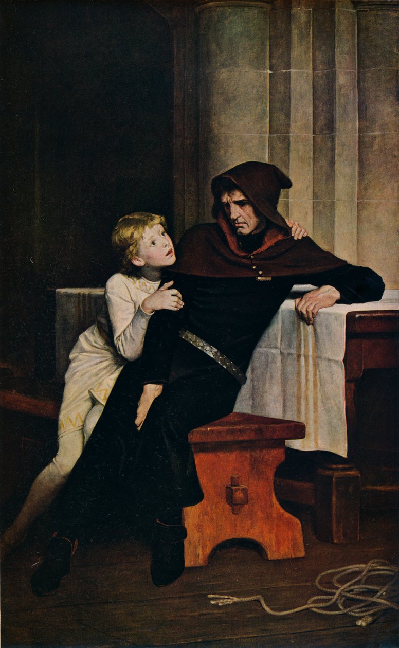 Prins Arthur og Hubert, 1882 av William Frederick Yeames