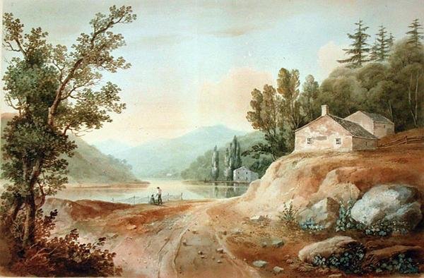 Utsikt fra Fishkill av William Guy Wall
