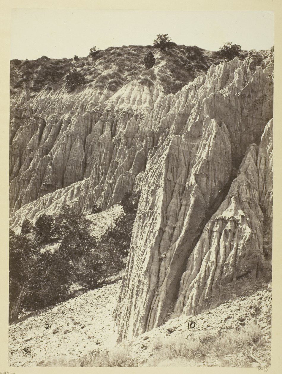Regnskulptur, Salt Creek Cañon, Utah av William H. Bell