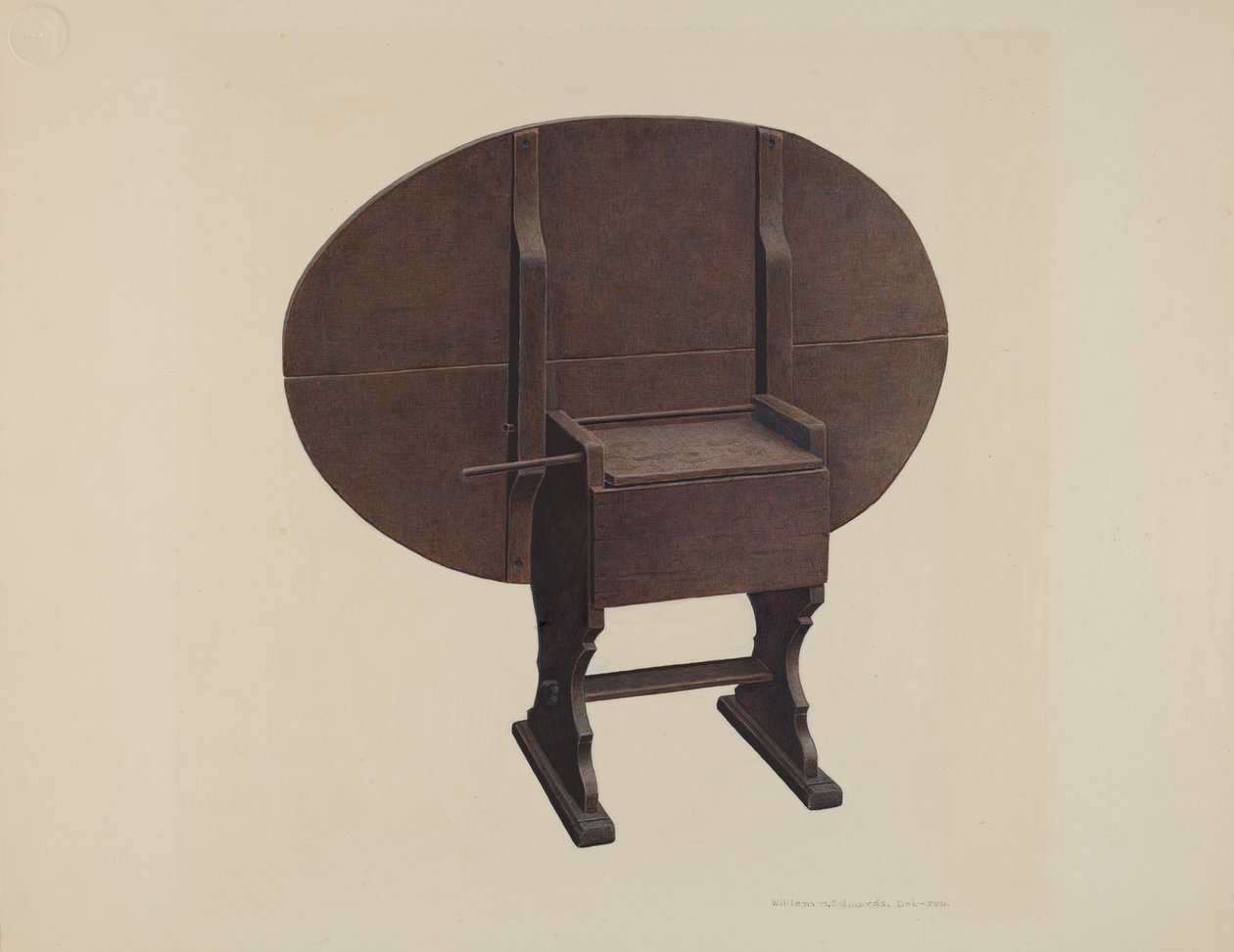 Spisebord, 19351942. av William H Edwards