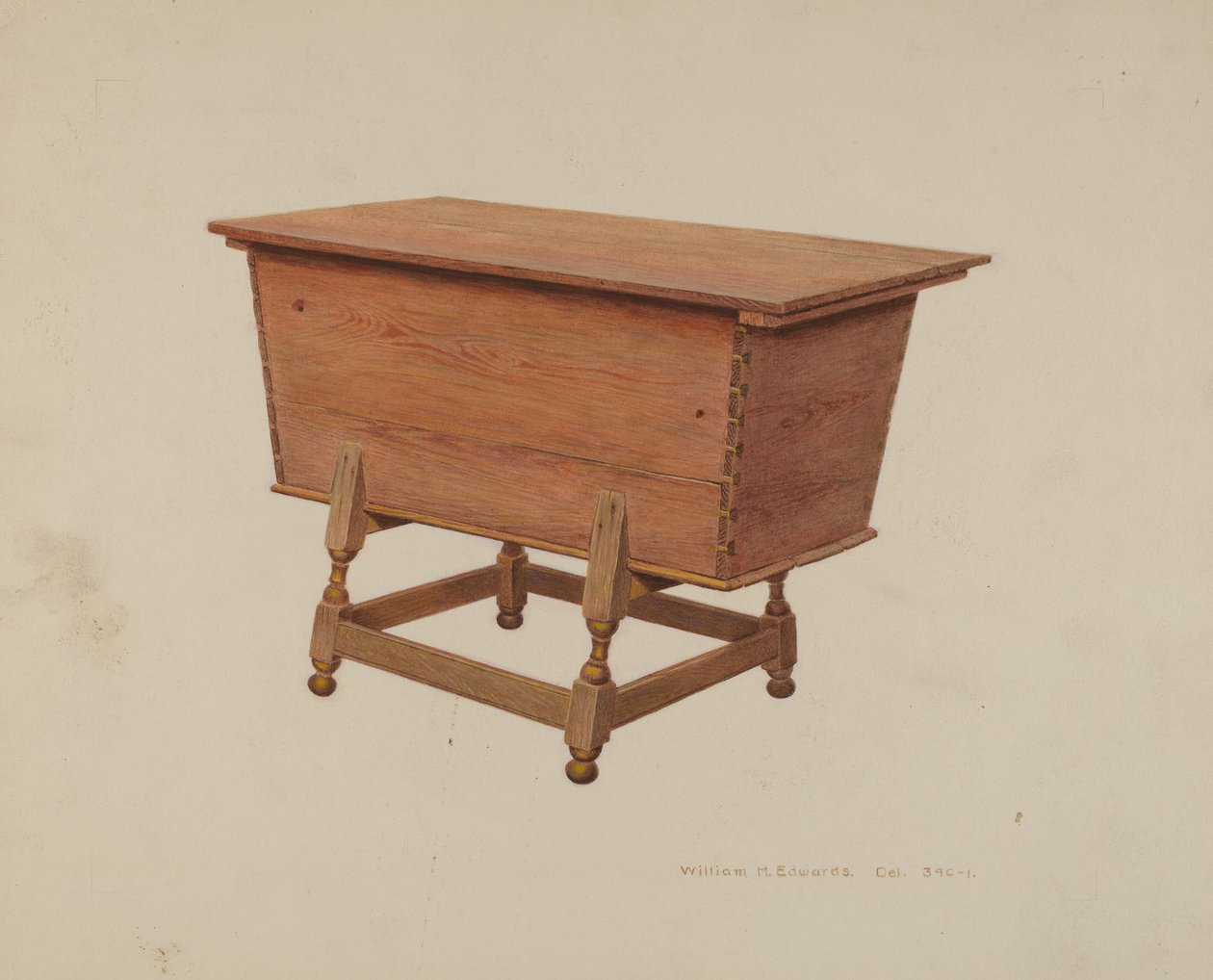 Deigbeholder, ca. 1939. av William H Edwards