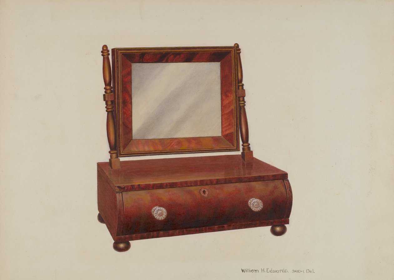 Barberstativ, ca. 1938. av William H Edwards