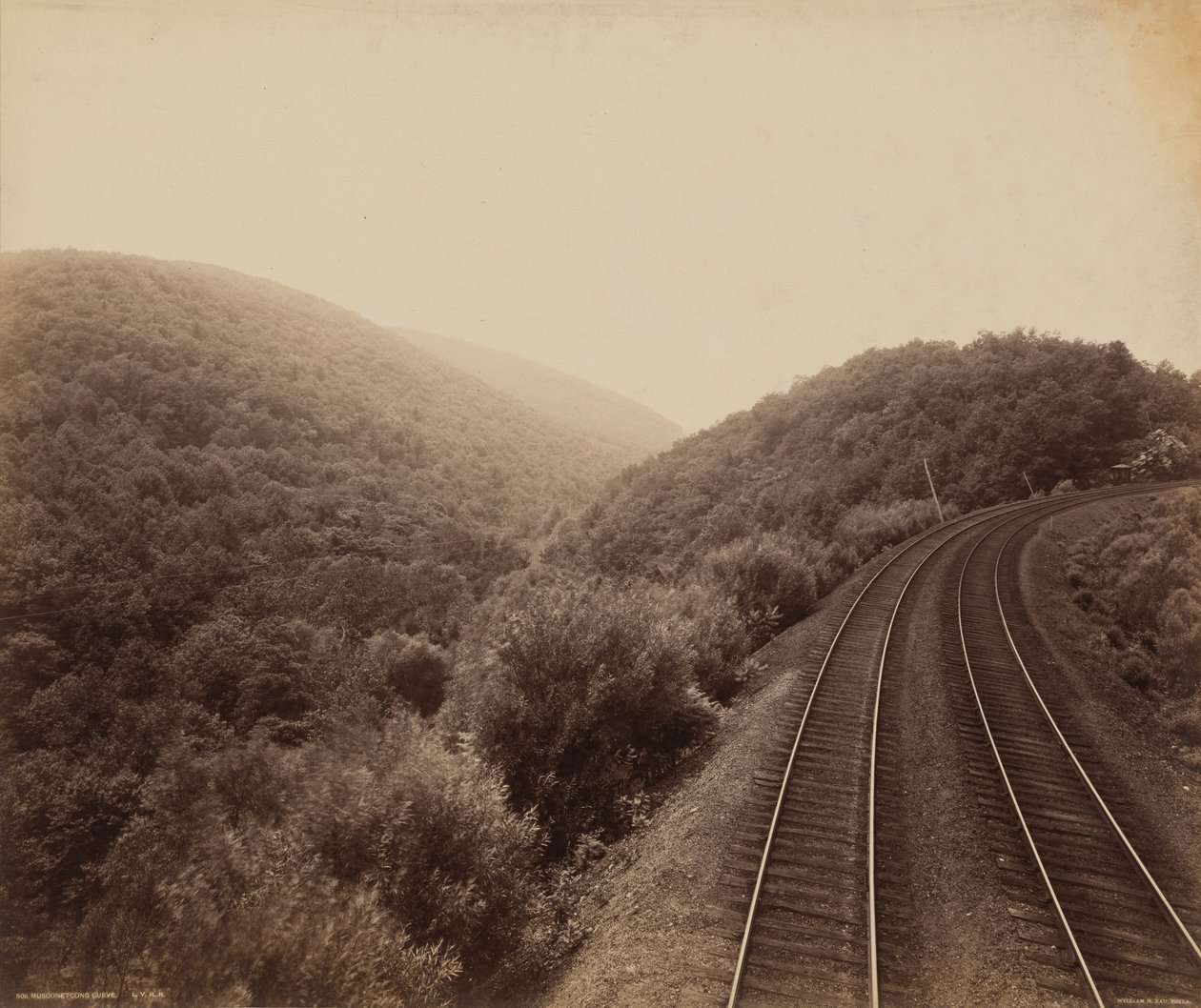 Musconetcong kurve av William H. Rau