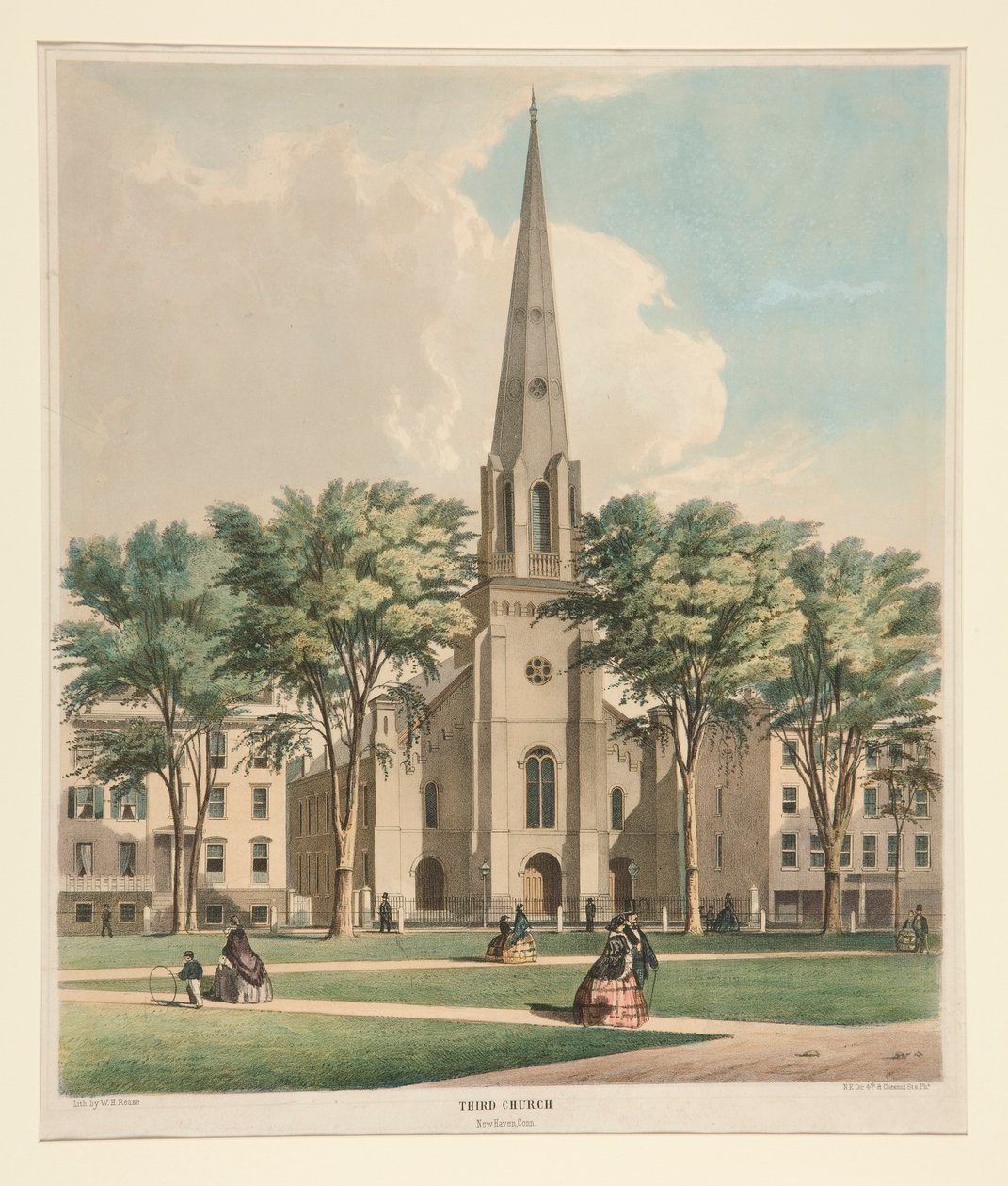 Third Church / New Haven, Conn. av William H. Rease