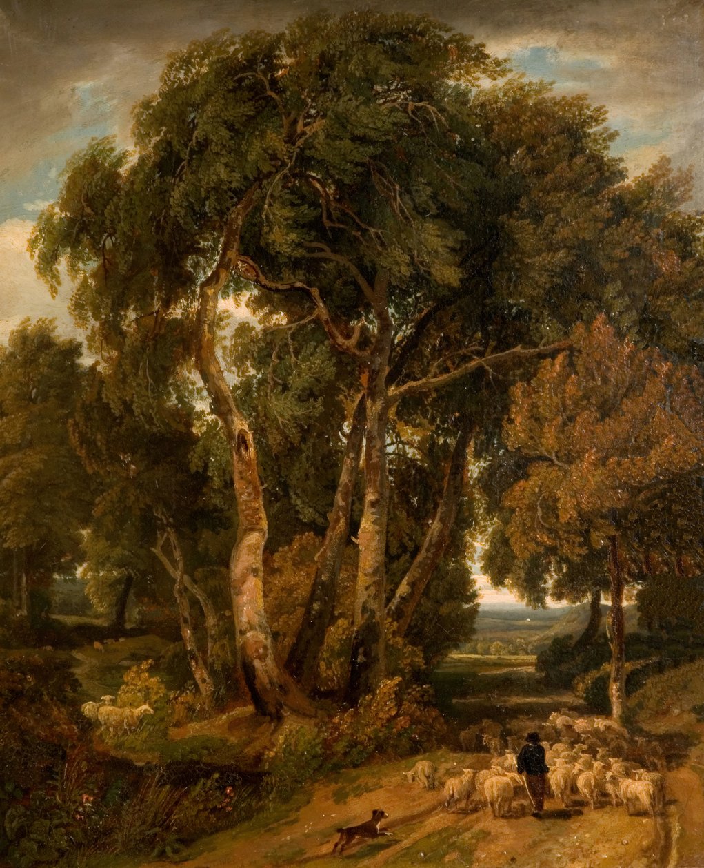Driving Home The Flock, 1806. av William Havell