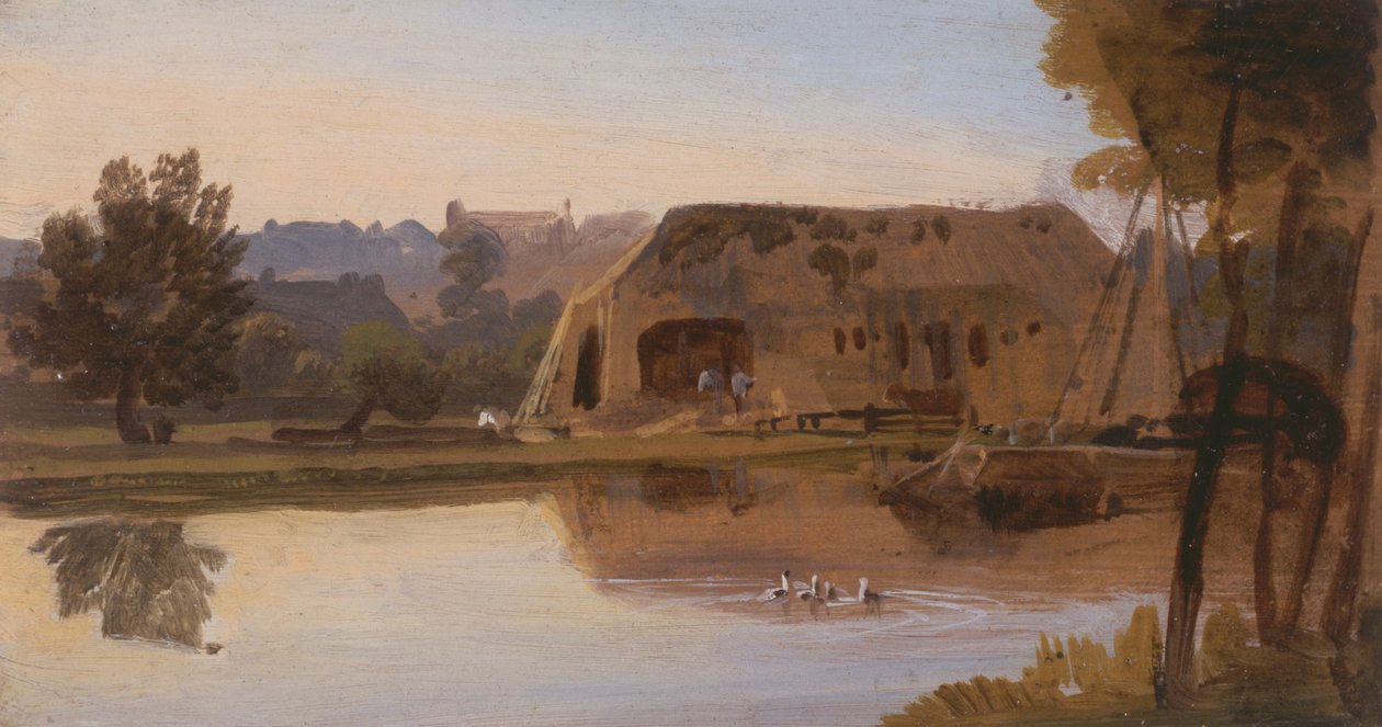På Kennet, Reading av William Havell
