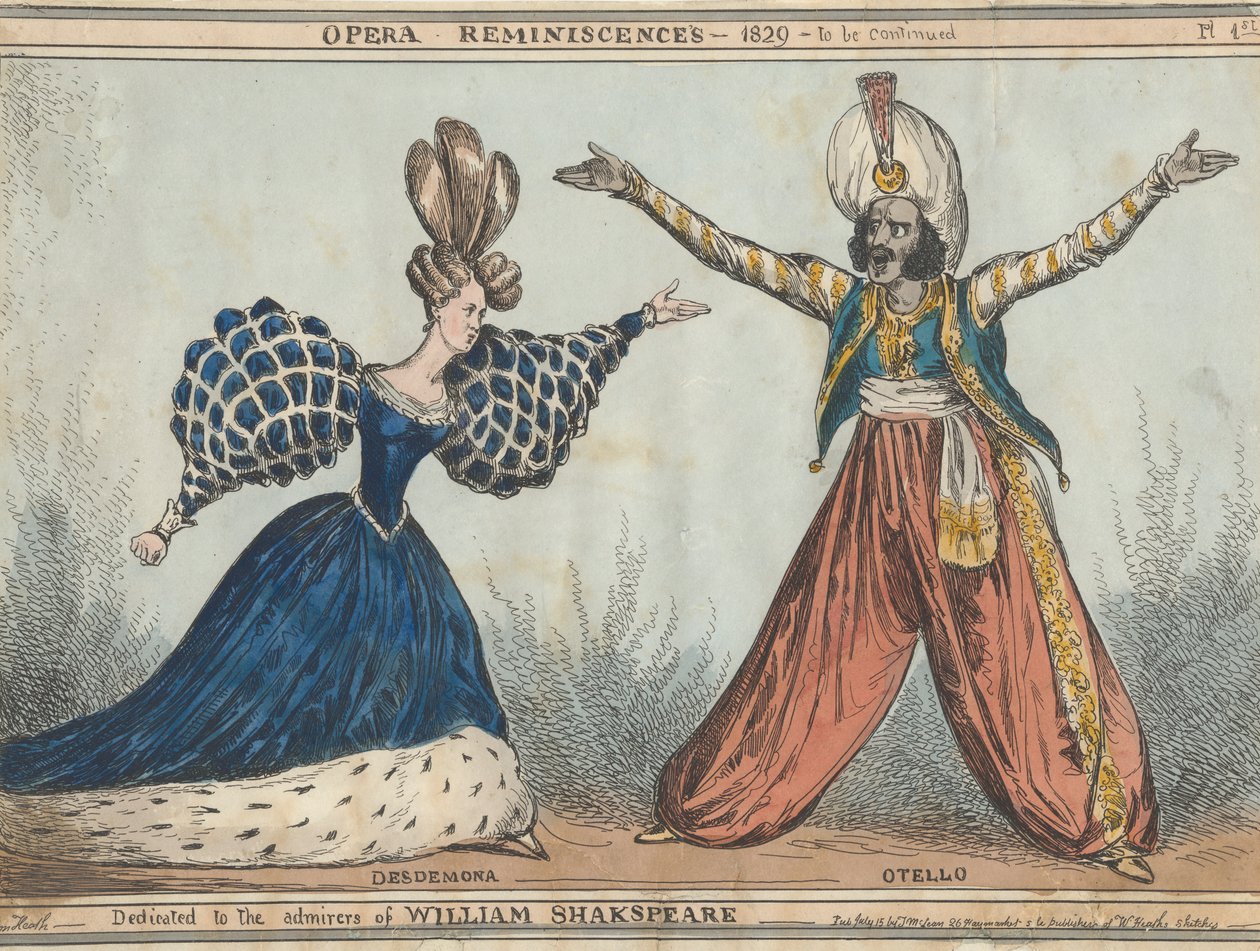 Operaminner: Desdemona og Othello av William Heath