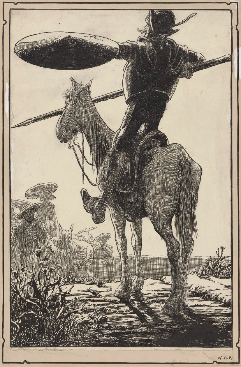 Don Quixote av William Heath Robinson